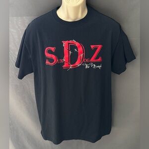 👕Men’s Sun Dawgs Band T-Shirt Short Sleeve Heavy Duty Fruit of the Loom Black